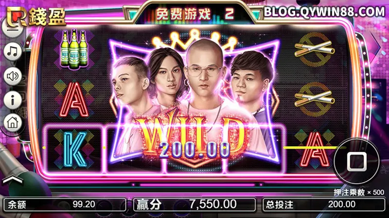 免費遊戲中有機會出現大大的百搭圖示讓獎金三級跳|浪子回頭